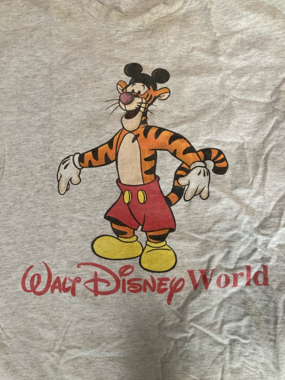 Vintage Walt Disney World Disney Designs Tigger T Shirt Large - Picture 2 of 4